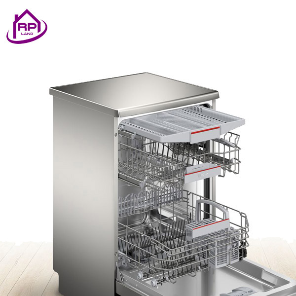 مشخصات ماشین ظرفشویی بوش سری 4 آلمان مدل sms46mi20m سیلور